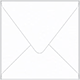 Bright White Dutch Felt Square Envelope 5 1/2 x 5 1/2 - 50/Pk