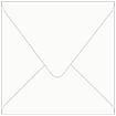 Metallic Linen White Square Envelope 6 x 6 - 50/Pk