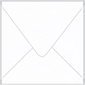 Bright White Dutch Felt Square Envelope 6 x 6 - 25/Pk