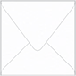 Bright White Dutch Felt Square Envelope 6 x 6 - 50/Pk