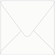 Metallic Linen White Square Envelope 6 1/2 x 6 1/2 - 50/Pk