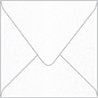 Metallic Snow Square Envelope 6 1/2 x 6 1/2 - 50/Pk