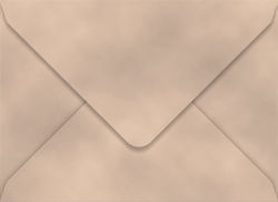 Velvet Envelopes Outer #7 (5 1/2 x 7 1/2) Camel- 10/Pk