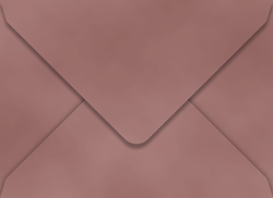 Velvet Envelopes Outer #7 (5 1/2 x 7 1/2) Dusty Rose  - 10/Pk