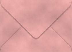 Velvet Envelopes Outer #7 (5 1/2 x 7 1/2) Pink - 10/Pk