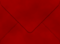 Velvet Gift Card Envelopes (2 5/8 x 3 5/8) Red - 10/Pk