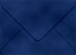 Velvet Envelopes A7 (5 1/4 x 7 1/4) Royal Blue - 10/Pk