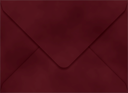 Velvet Envelopes Outer #7 (5 1/2 x 7 1/2) Wine  - 10/Pk