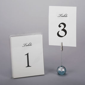Classic Crest White Table Cards 4 1/4 x 5 1/2 - 32/Pk