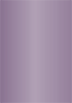 Metallic Purple Flat Card 3 1/2 x 5 - 25/Pk