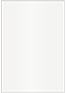 Pearlized White Flat Card 3 3/8 x 4 7/8