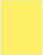 Factory Yellow Flat Card 4 1/4 x 5 1/2 - 25/Pk
