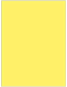 Factory Yellow Flat Card 4 x 5 1/4 - 25/Pk