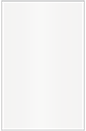 Pearlized White Flat Card 5 5/8 x 8 5/8 - 25/Pk