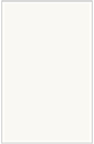 Eggshell White Flat Card 5 1/2 x 8 1/2