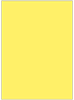 Factory Yellow Flat Card 5 1/2 x 7 1/2 - 25/Pk