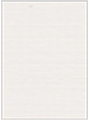 Linen Natural White Flat Card 5 1/2 x 7 1/2