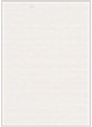 Linen Natural White Flat Card 5 1/8 x 7 1/8 - 25/Pk