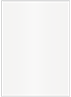 Pearlized White Flat Card 5 1/4 x 7 1/4 - 25/Pk