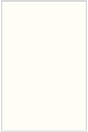 White Gold Flat Card 5 3/4 x 8 3/4