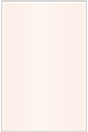 Coral metallic Flat Card 5 3/4 x 8 3/4