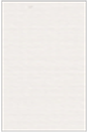 Linen Natural White Flat Card 5 3/4 x 8 3/4
