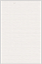 Linen Natural White Flat Card 5 3/4 x 8 3/4 - 25/Pk