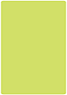 Citrus Green Round Corner Flat Card 3 1/2 x 5