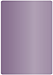 Purple Round Corner Flat Card (3 1/2 x 5) 25/Pk