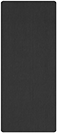 Eames Graphite (Textured) Round Corner Flat Card 3 3/4 x 8 7/8
