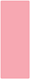 Coral Round Corner Flat Card (3 1/2 x 9) 25/Pk