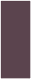 Eggplant Round Corner Flat Card (3 1/2 x 9) 25/Pk