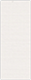 Linen Natural White Round Corner Flat Card (3 1/2 x 9) 25/Pk