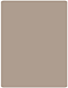 Pyro Brown Round Corner Flat Card (4 1/4 x 5 1/2) 25/Pk