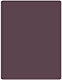 Eggplant Round Corner Flat Card (4 1/4 x 5 1/2) 25/Pk