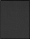 Eames Graphite (Textured) Round Corner Flat Card (4 1/4 x 5 1/2) 25/Pk