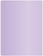 Violet Round Corner Flat Card (4 1/4 x 5 1/2) 25/Pk