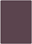 Eggplant Round Corner Flat Card (6 1/4 x 4 1/2) 25/Pk