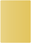 Gold Round Corner Flat Card (6 1/4 x 4 1/2) 25/Pk