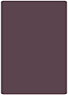 Eggplant Round Corner Flat Card (5 x 7) 25/Pk