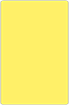 Factory Yellow Round Corner Flat Card (5 1/4 x 8) 25/Pk