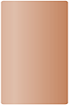 Copper Round Corner Flat Card (5 1/4 x 8) 25/Pk