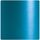 Teal Silk Round Corner Flat Card (5 3/4 x 5 3/4) 25/Pk