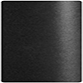 Black Silk Round Corner Flat Card (5 3/4 x 5 3/4) 25/Pk