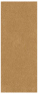 Natural Kraft Flat Paper 3 3/4 x 8 7/8 - 50/Pk