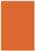 Papaya Flat Paper 3 1/4 x 4 3/4 - 50/Pk