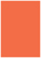 Electric Orange Flat Paper 3 3/8 x 4 7/8 - 50/Pk
