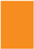 Tangerine Flat Paper 3 3/8 x 4 7/8 - 50/Pk