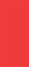 Rouge Flat Paper 4 x 9 1/4 - 50/Pk