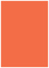 Electric Orange Flat Paper 4 1/2 x 6 1/4 - 50/Pk